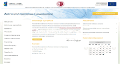 Desktop Screenshot of aktywizacja.szpiczak.org.pl